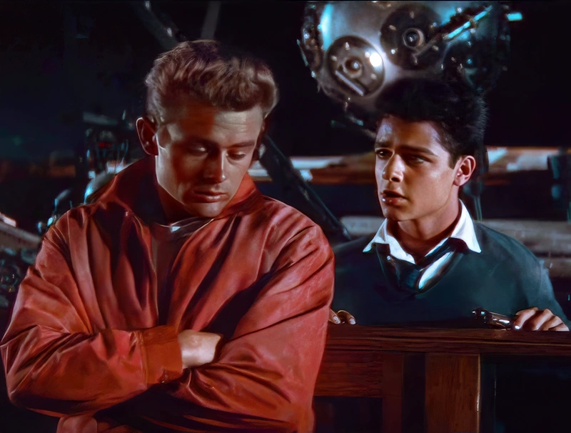 Rebel without a Cause - James Dean and Sal Mineo