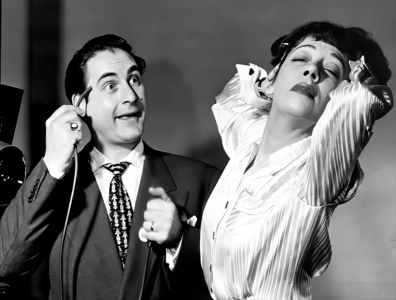 Sid Caesar and Imogene Coca